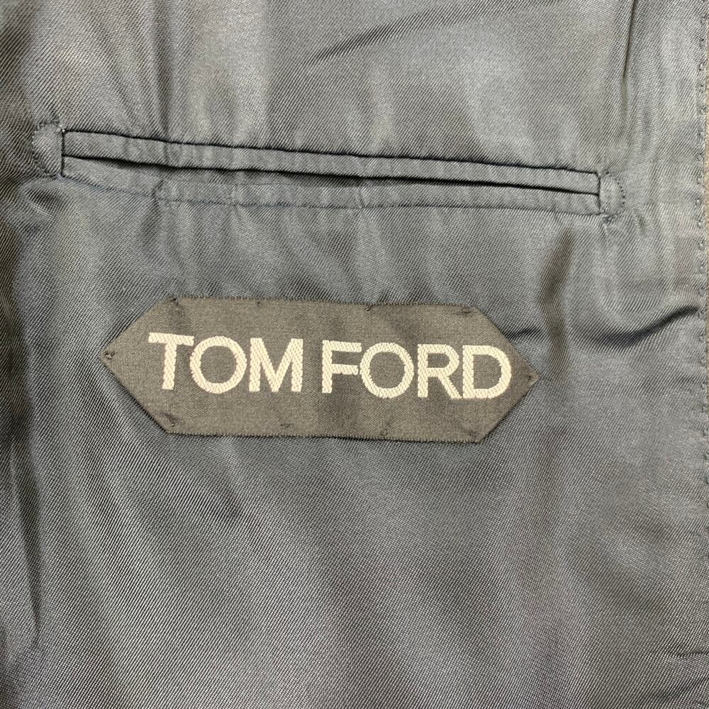 TOM FORD Size 34 Regular Multi-Color Black Paisley Viscose Sport Coat - Picture 8 of 9